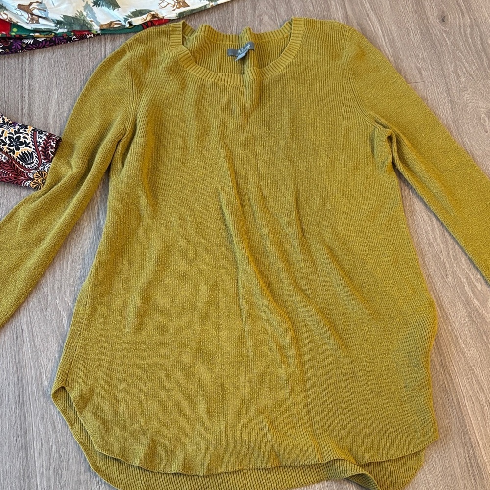 Natural Reflections Golden Knit Sweater
